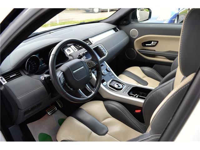 Left hand drive car LANDROVER RANGE ROVER EVOQUE (01/06/2013) - 